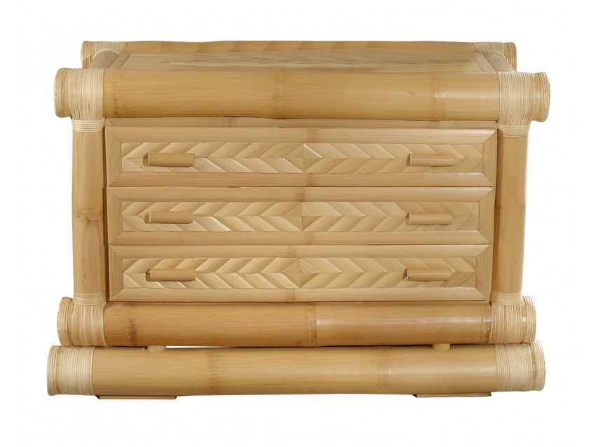 NEGROS Sideboard - Bambus Kommode | PREMIUM EDITION