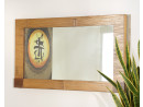 TAWAU Wandspiegel - Bambusspiegel - Quer | TAWAU COLLECTION