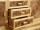 TONGA Kommode mit 3 Schubladen und 2 Türen | ABACA COLLECTION
