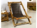 TIOMAN Liegestuhl - Sonnenstuhl aus Bambus | TIOMAN...