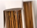 TUVALU Handtuchleiter - Bambusleiter - Farbe Zebrano Braun | TIOMAN COLLECTION