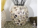 KOH LANTA Vase mit Capiz Muscheln | SHELL COLLECTION