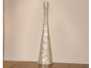 TAHIRA Vase aus Capiz Muscheln - 47 cm - Weiß |...