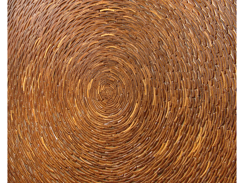 CRASH-6 - Wandpaneele aus Kokosnuss Stücke | Flächenverkleidung