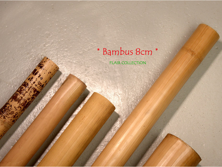 BAMBUSROHR - Durchmesser 6-8 cm - geschält | FLAIR COLLECTION
