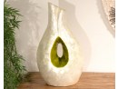 SAIPAN Design Vase aus Capiz Muscheln - Höhe 42 cm |...