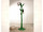MASIRA Rattan Garderobe - Stummer Diener - Farbe Grün | FLAIR COLLECTION