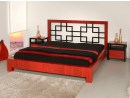 MING RED Bambusbett 180x200 | MING COLLECTION