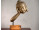 AGAMA Stützender Buddhakopf auf Teakholz Sockel - Antique Gold - groß | FLAIR COLLECTION