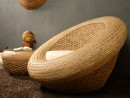 TIMIKA Relax Sessel aus Wasserhyacinthe und Rattan |...
