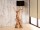 MOJO XXL Stehlampe aus Wurzelholz mit schwarzem Schirm -Höhe 200 cm | WOOD COLLECTION