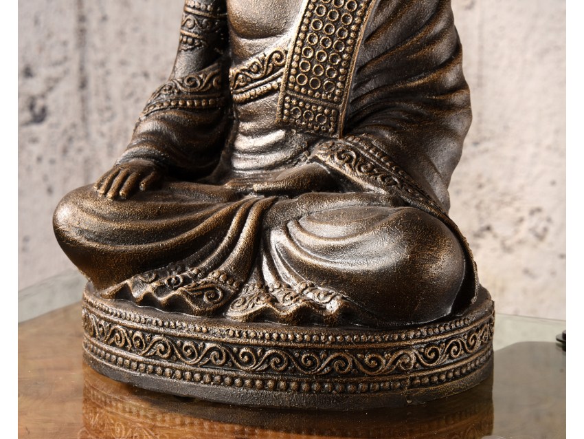 KALAMA Wunderschöner sitzender Buddha - Antique Gold | FLAIR COLLECTION