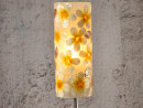 BANYAN Tischlampe mit Frangipani Muster aus Capiz Muscheln - Höhe 48 cm | SHELL COLLECTION