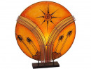 NAOMI Lampe mit Sonne und Palmen - Höhe 35 cm |...