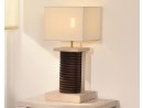 SHIVA Tischlampe - Beistelllampe Rattan Elemente | CEBU COLLECTION