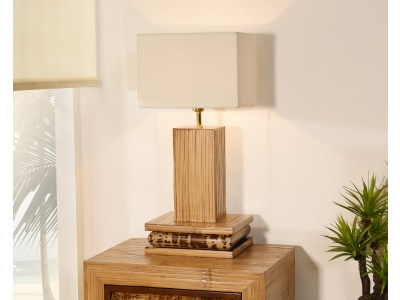 Holz Tischlampen & Leuchten | bambus-lounge.de - Bambus-Lounge | Bamb