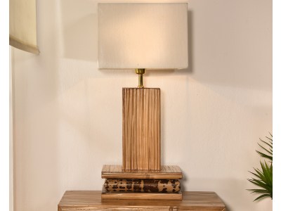 Bambus-Lounge Tischlampen | Bamb bambus-lounge.de Holz - | & Leuchten
