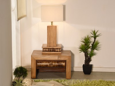 Holz Tischlampen & Leuchten | bambus-lounge.de - Bambus-Lounge | Bamb