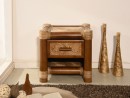 KELEDO Bambus Nachttisch mit Schublade - Nachtkonsole in Braun | ABACA COLLECTION