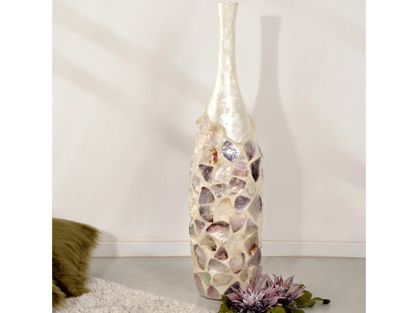 BALUAN Vase aus Capiz Muscheln | SHELL COLLECTION