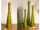 TAHIRA Vase aus Capiz Muscheln - Grün | SHELL...
