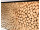 FOCUS Gigantisches Wandbild aus Teakholz Ästen mit schwarzem Rahmen - 100x40 | WOOD COLLECTION