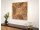 CANTIK Elegantes Wandbild aus Treibholz und Rattan - Quadrat 80x80 | WOOD COLLECTION