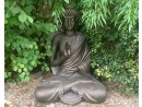 BIG BUDDHA Riesiger sitzender Buddha mit erhobener Hand -...