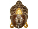 BUDDHA Maske mit Gold - 35 cm | FLAIR COLLECTION