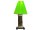 TARA Lampe - Höhe 45 cm - grün | FLAIR COLLECTION