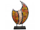 LEANA Tischlampe mit Mosaiksteinen - Höhe 30 cm | SHELL COLLECTION
