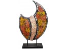 LEANA Tischlampe mit Mosaiksteinen - Höhe 30 cm |...