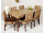BANANA Esstisch Set mit 6 Stühlen - 160x90 | ART COLLECTION