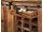 VINO Edler Weinschrank aus Teakholz - Weinregal für 18 Flaschen | WOOD COLLECTION
