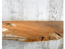 ROOT-4 Massive Tresenplatte / Waschtischplatte aus Teak Wurzelholz 154x65 | WOOD COLLECTION