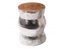CONG Beistelltisch oder Hocker aus Aluminium und Holz |...
