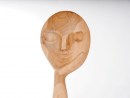 WAJAH-02 Maske aus Teakholz - Höhe 35 cm | WOOD COLLECTION