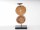 CANDLE Kerzenhalter aus Teakholz und Metall - Höhe 37 cm | WOOD COLLECTION