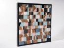 MOZAIK Wandbild aus recyceltem Holz - 70x70 cm | WOOD COLLECTION